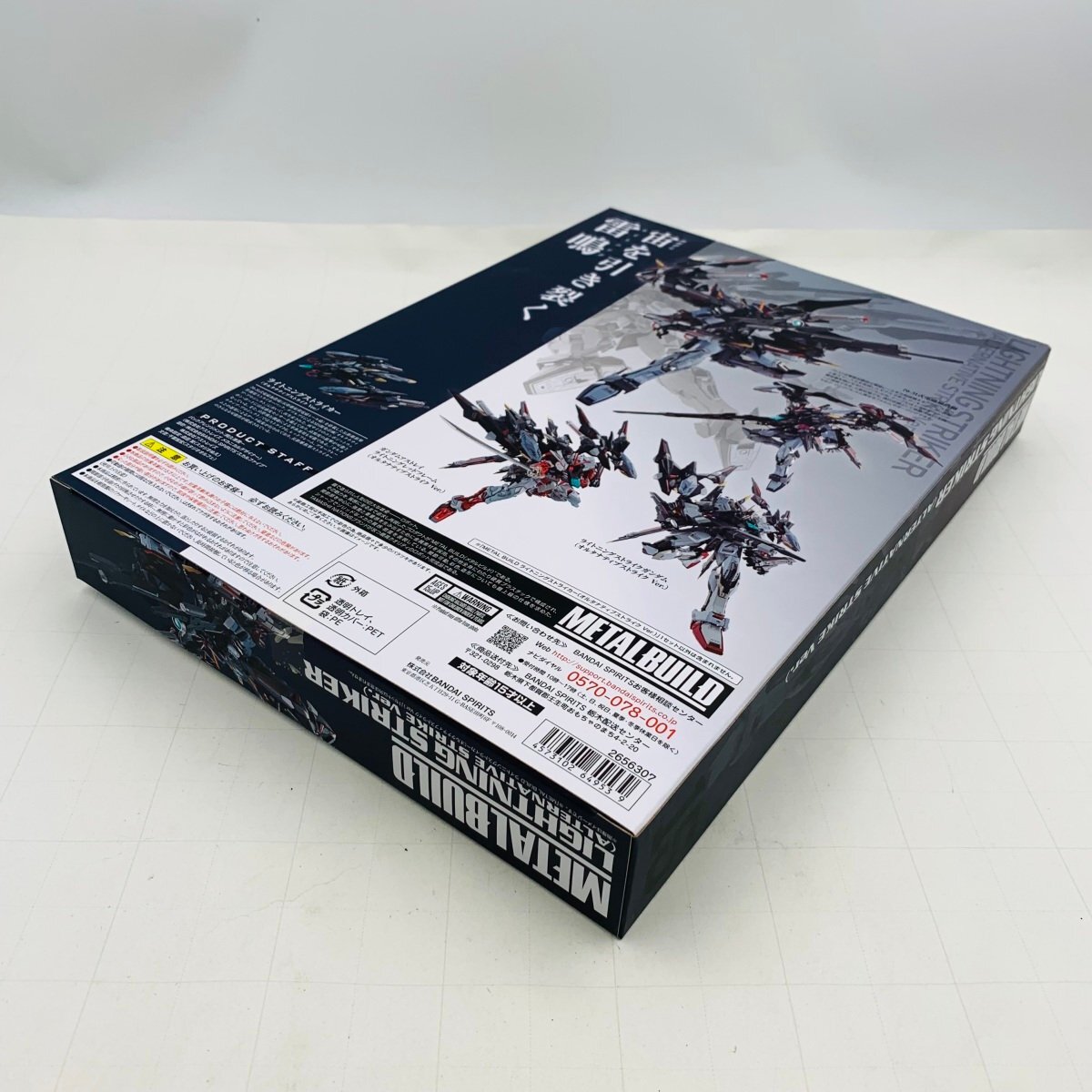 新品未開封 METAL BUILD 機動戦士ガンダムSEED MSV ライトニングストライカー オルタナティブストライク Ver._画像5