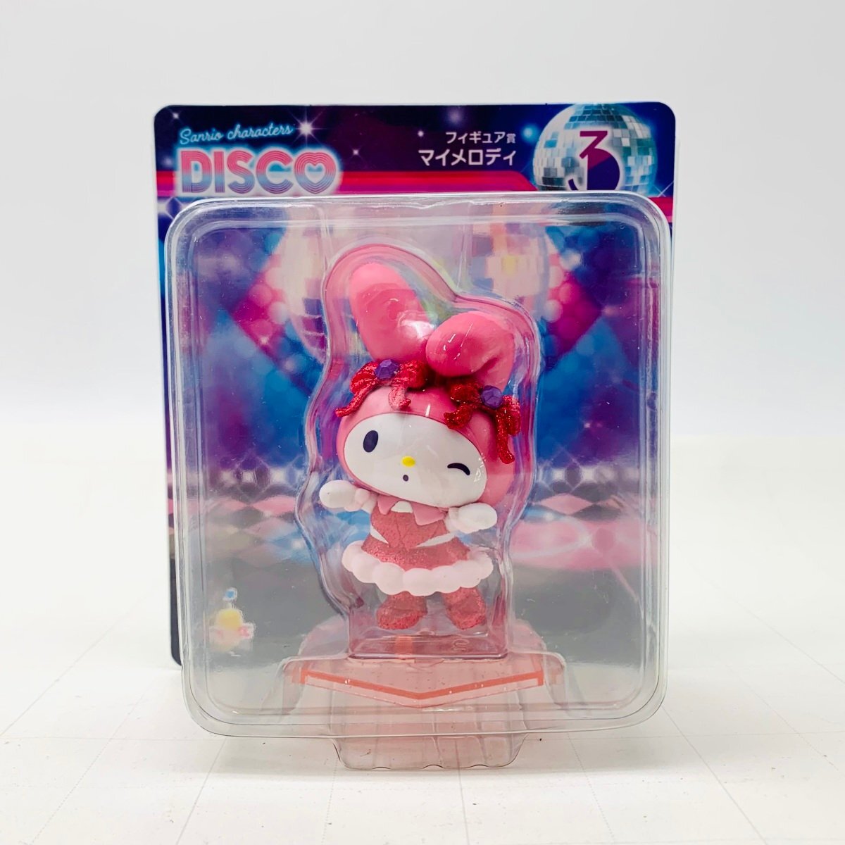 新品未開封 サニーサイドアップ Happyくじ サンリオキャラクターズ DISCO フィギュア賞 マイメロディ_画像1