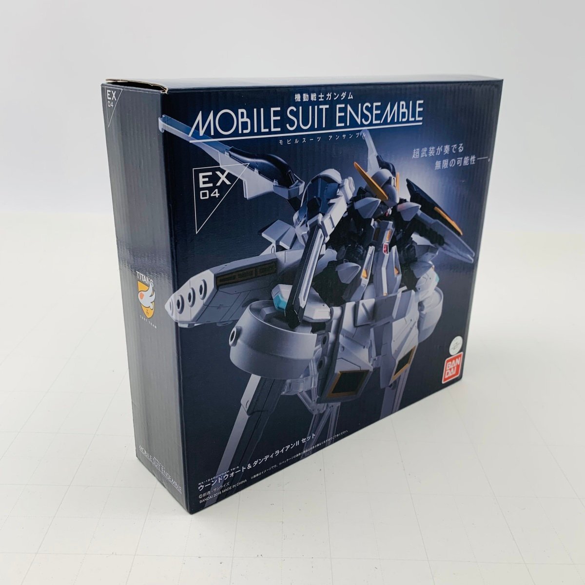 難あり中古品 MOBILE SUIT ENSEMBLE EX04 機動戦士ガンダム ADVANCE OF Z ウーンドウォート & ダンディライアンIIセットの画像4