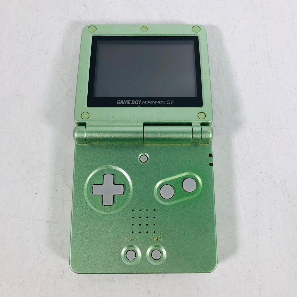 中古 GBASP ゲームボーイアドバンスSP パールグリーン トイザらスオリジナルカラーの画像2