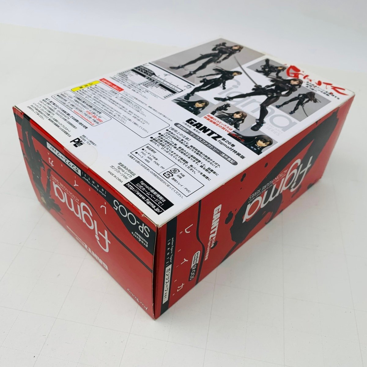 難あり中古品 集英社 GANTZ ガンツ figma SP-005 レイカ ガンツスーツver. YJC特装版 初回限定版特典の画像9