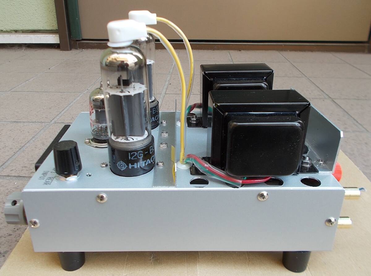 12G-B3 シングルエンド ステレオアンプ 12V電源 自作品 #02の画像4