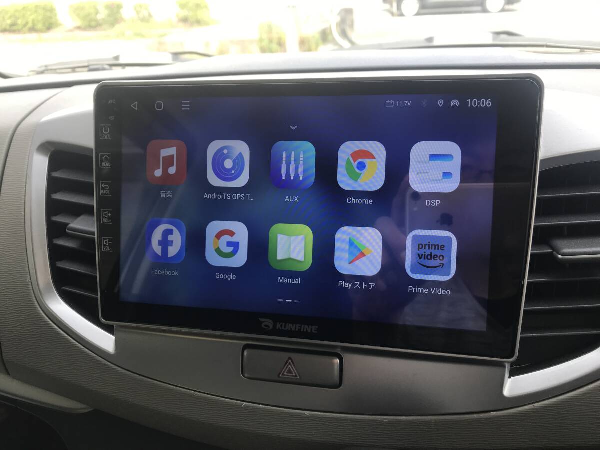 ワゴンR MH34 専用設計 Androidナビ ワイヤレス Apple Car Play 対応 ディスプレイオーディオ_画像2