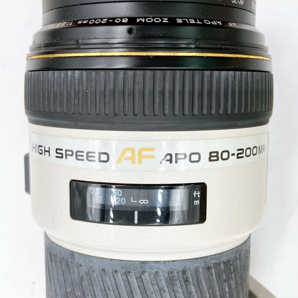 4AD060 MINOLTA ミノルタ HIGH SPEED AF APO 80-200mm 1:2.8(32) Φ72mm レンズ 中古 現状品 動作未確認の画像3