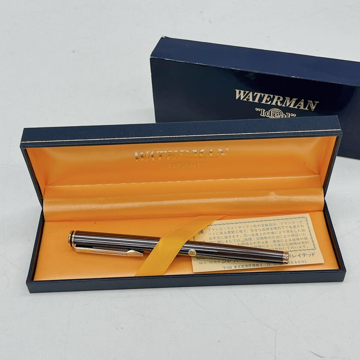 3AB144 ボールペンまとめ PARKER パーカー WATERMAN ウォーターマン CROSS クロス 4本セット _画像3