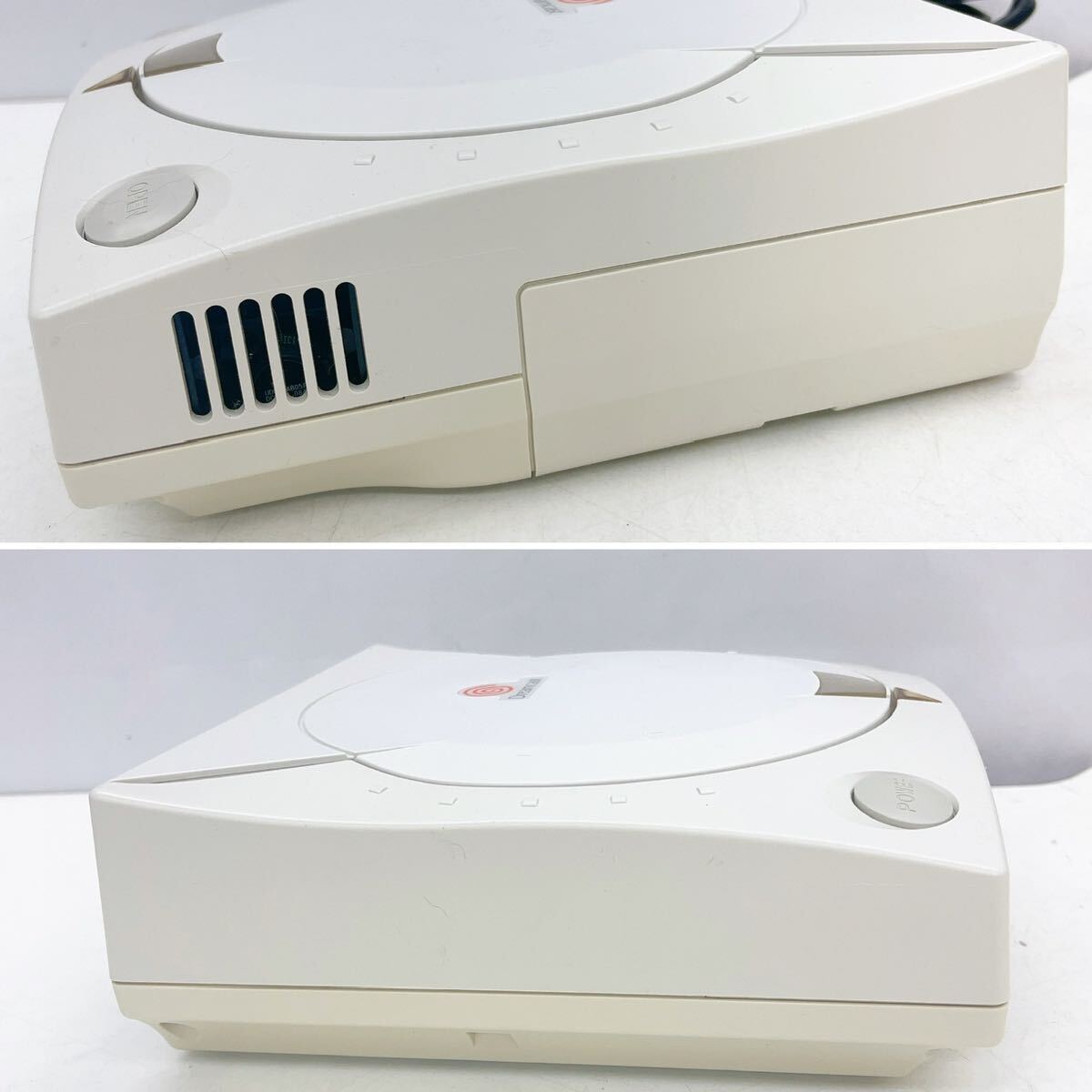 4AD006 SEGA セガ DREAM CAST HKT-3000 ドリームキャスト 元箱付き レトロゲーム 現状品 通電ok 動作未確認の画像4