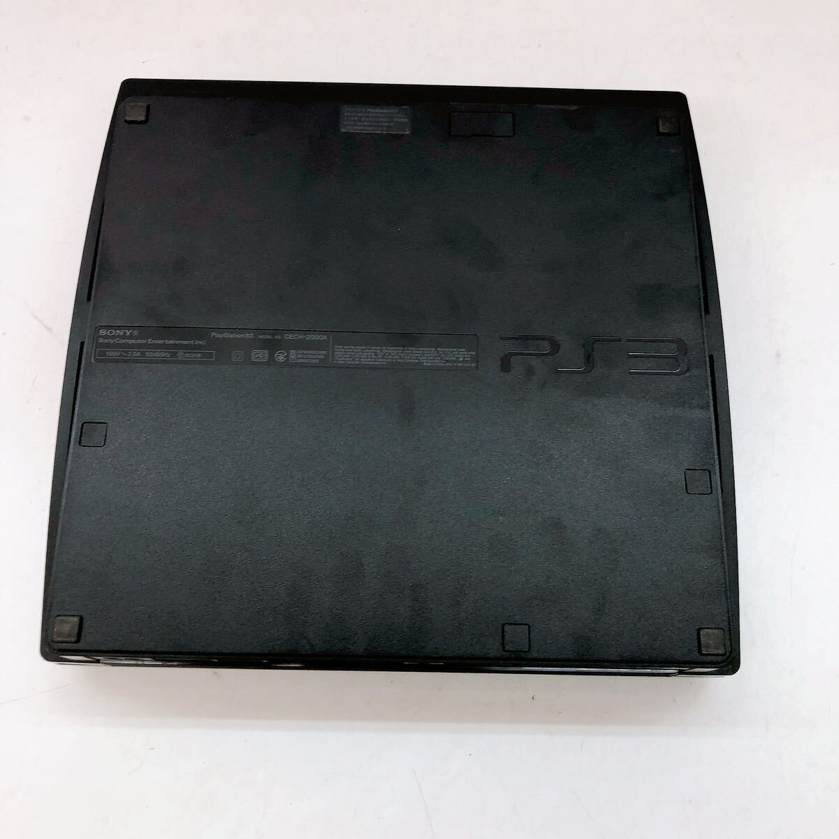 4AB011 プレイステーション3 本体 CECH-2000A 120GB PS3 通電OK 動作未確認 中古 現状品の画像3