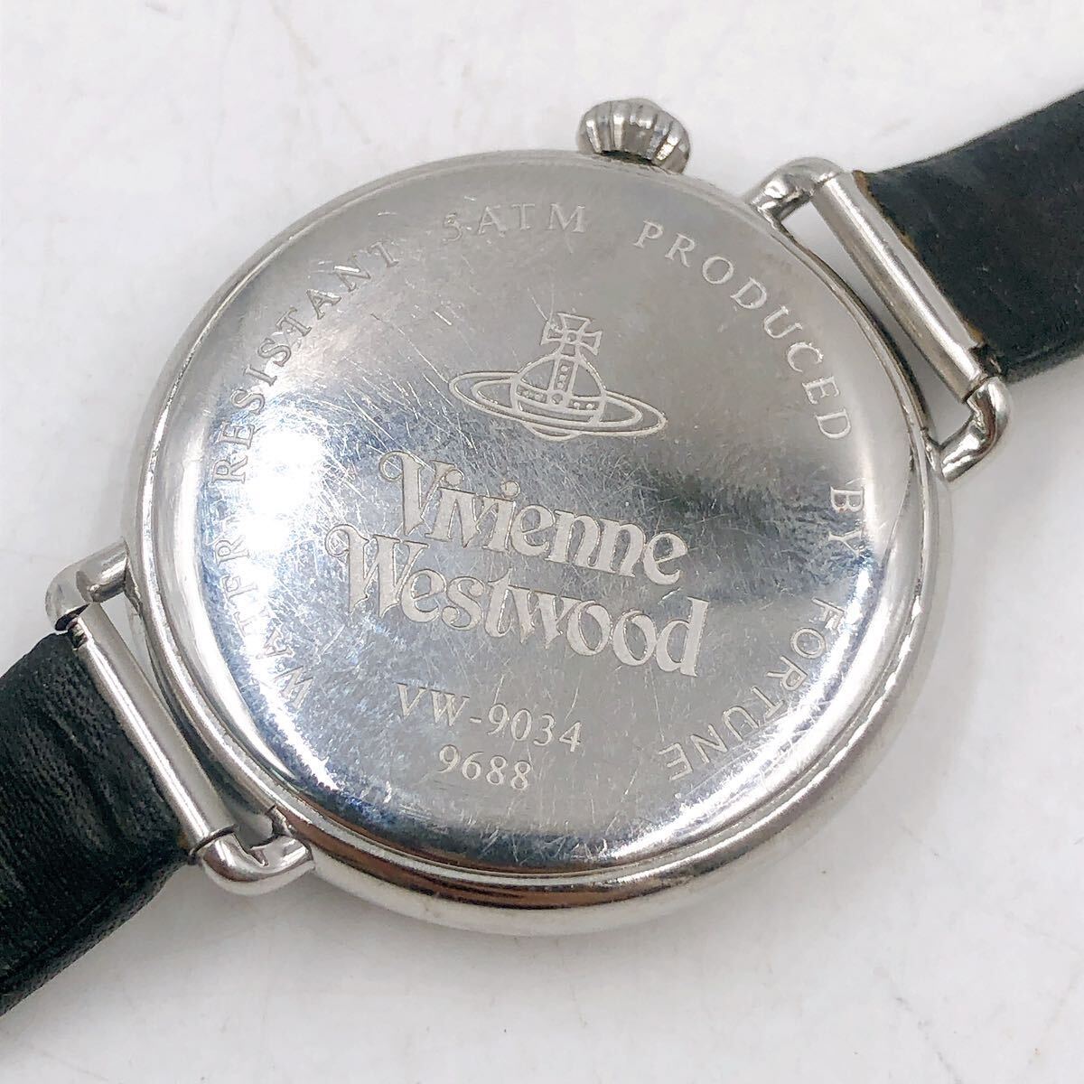 4AD101 【希少】Vivienne Westwood ヴィヴィアンウエストウッド VW-9034 腕時計 ブランド時計 現状品 の画像4