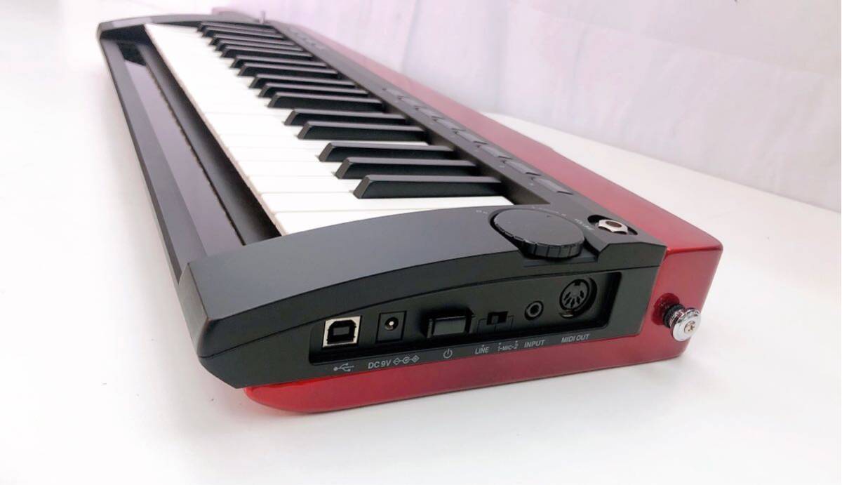 4AD136 1円〜【動作品】KORG ショルダーキーボード RK-100S シンセサイザー コルグ 美品 現状品_画像7