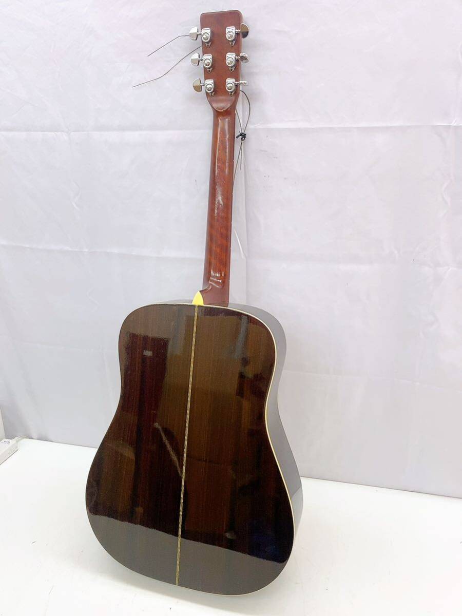 4AD010 Aria W-20 アコースティックギター アコギ 弦楽器 現状品_画像7