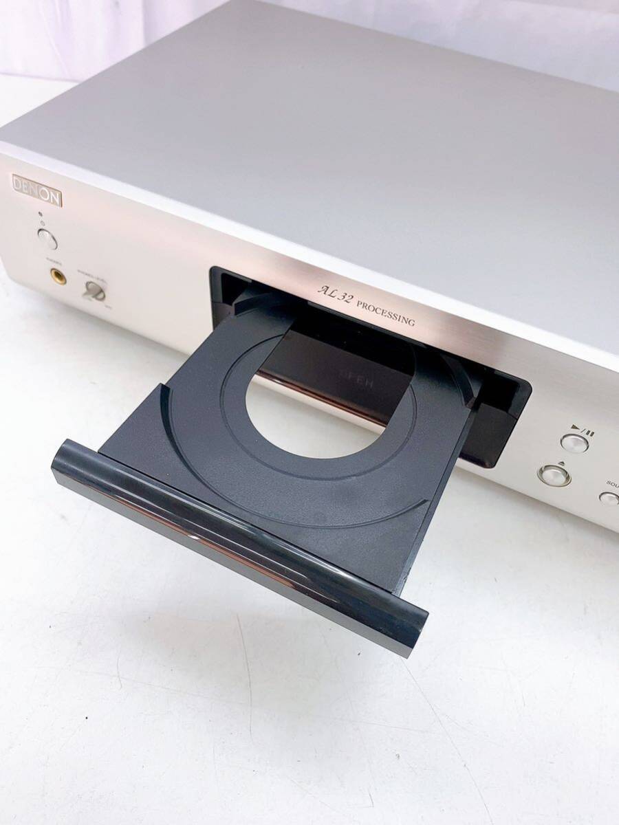 4AD012 DENON デノン DCD-755RE CDプレーヤー 2017年製 シルバー 通電OK 動作未確認 中古 現状品の画像2