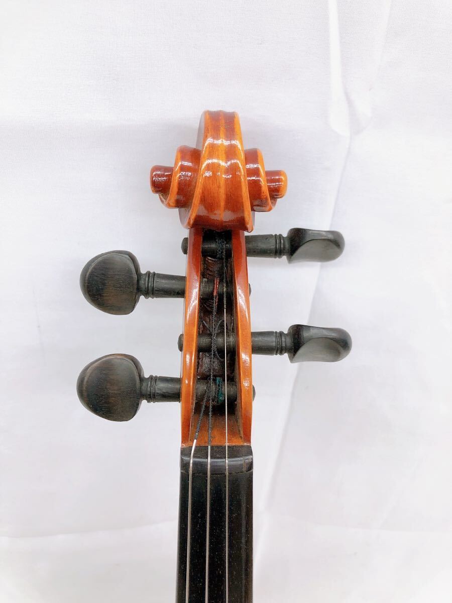 4AD125 SUZUKI すずき バイオリン No.1 ANNO1964 ケース付属 弦切れ 弦楽器 現状品　動作未確認_画像7