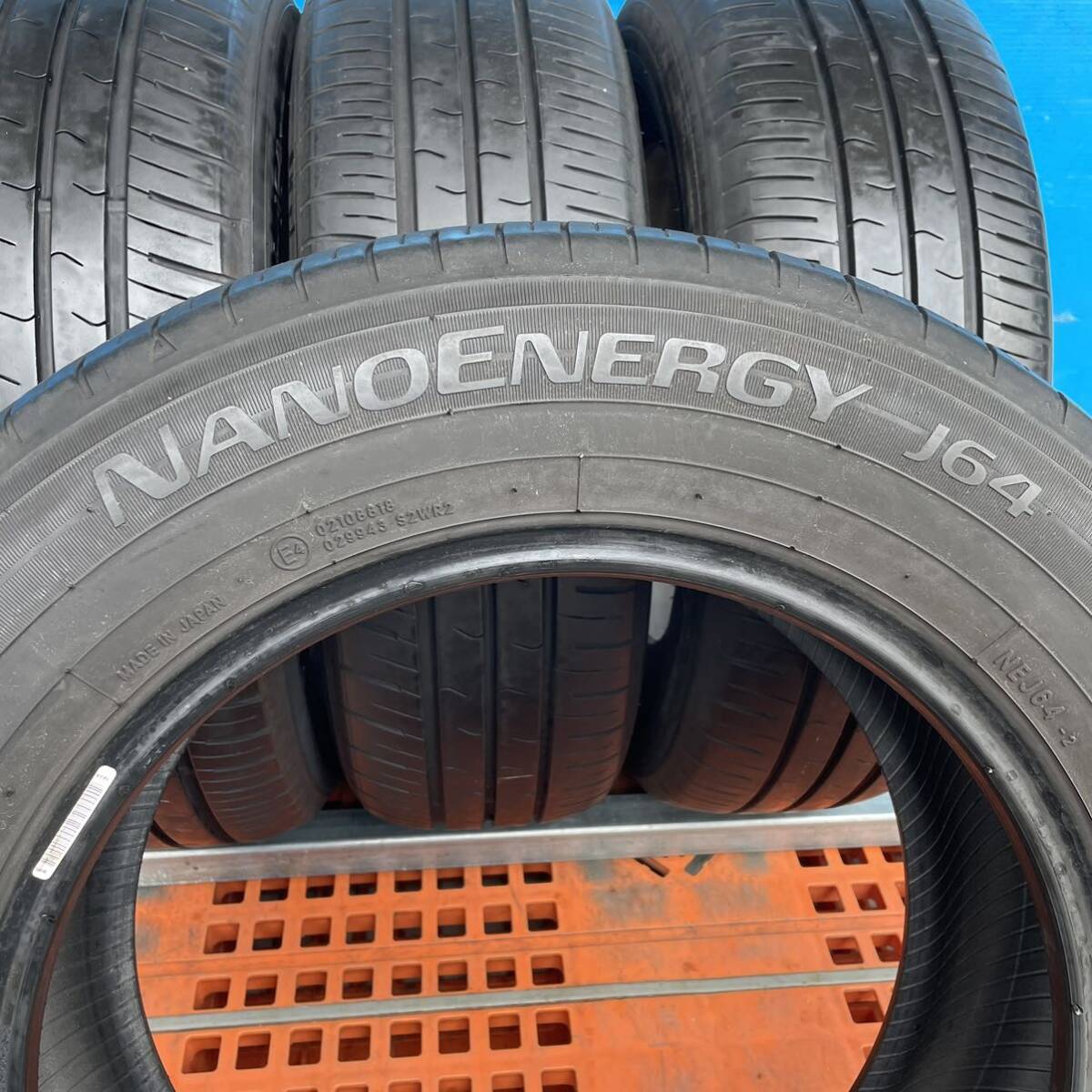 195/65R15 TOYO NANOENERGY 195/65/15 サマータイヤ 4本 2021年製造の画像7