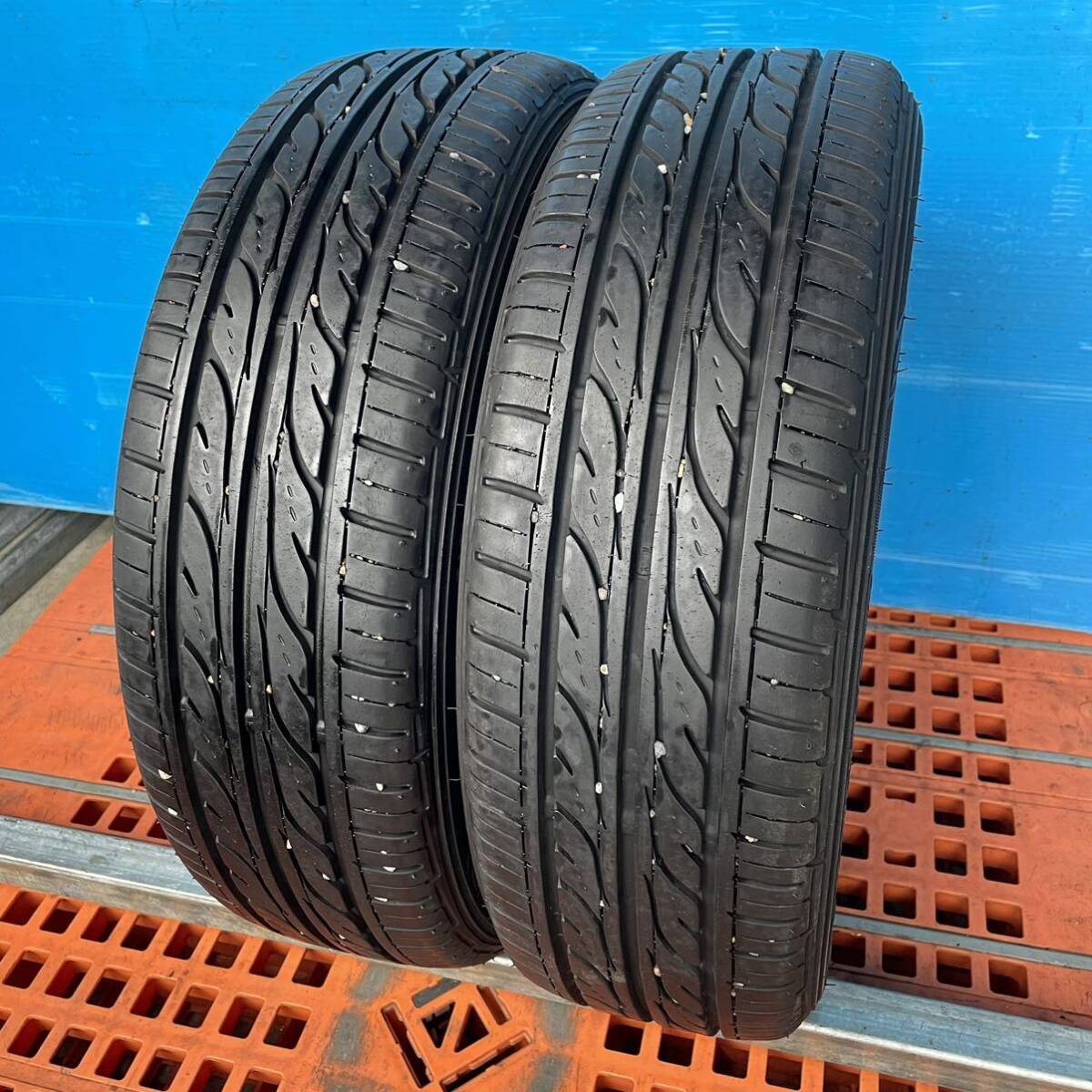 165/55R15 ダンロップ　EC202 165/55/15 サマータイヤ　2本　2021年製造_画像1