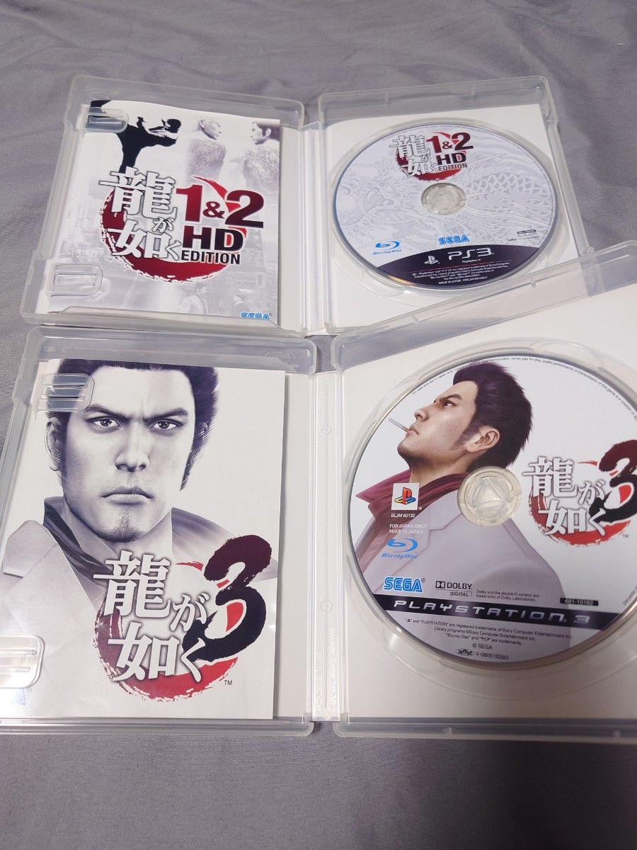 PS3 龍が如く 1&2&3