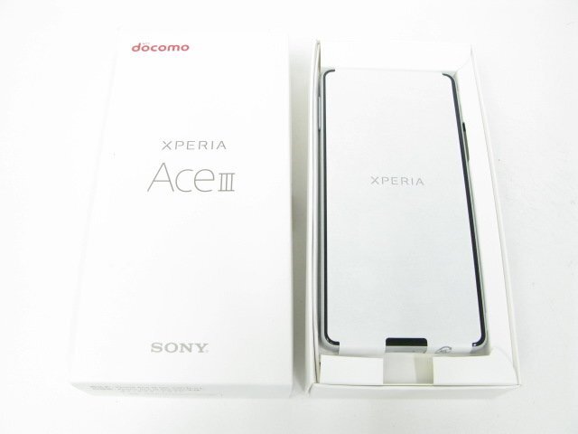 ドコモ SO-53C Xperia Ace III グレー【ch0466】