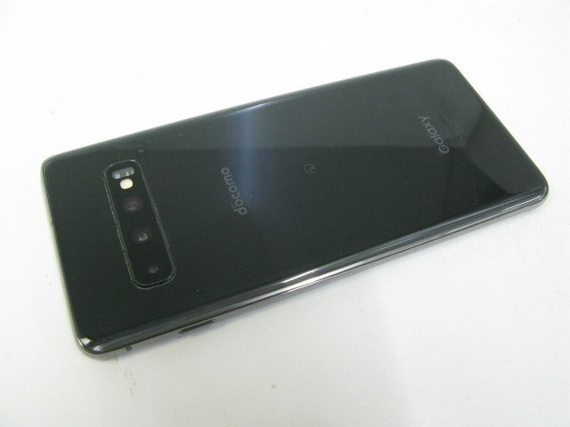 ドコモ SC-03L Galaxy S10 プリズムブラック 【M3429】_画像2