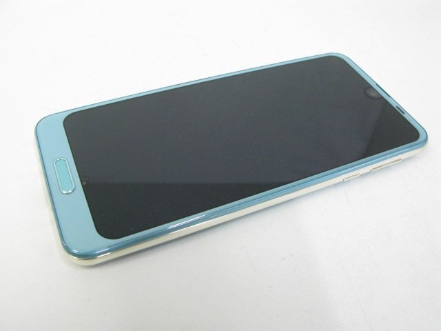 SIMフリー au SHV42 AQUOS R2 アクアマリン 【M3499】_画像3