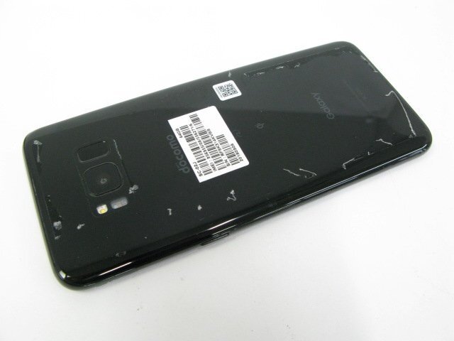 ドコモ SC-02J Galaxy S8 Midnight Black 【M3566】_画像2