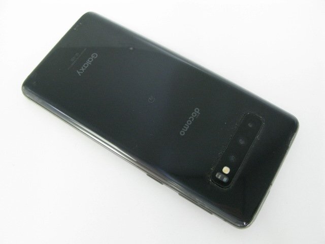 ドコモ SC-03L Galaxy S10 128GB プリズムブラック【R6477】の画像2
