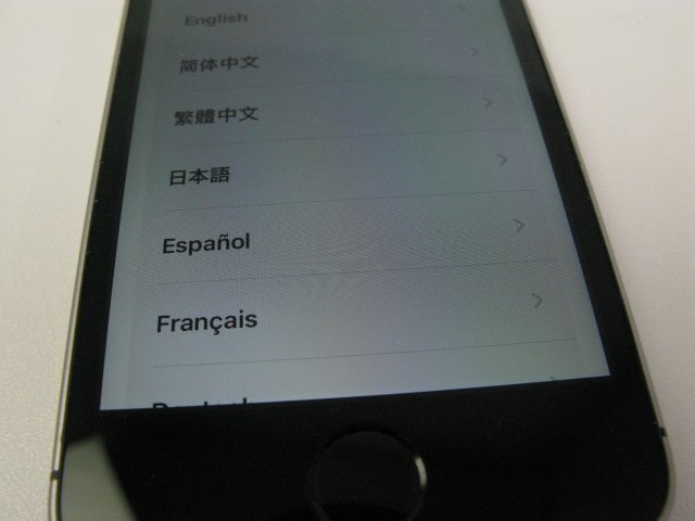 ソフトバンク SoftBank iPhoneSE 64GB スペースグレイ【R6504】の画像3