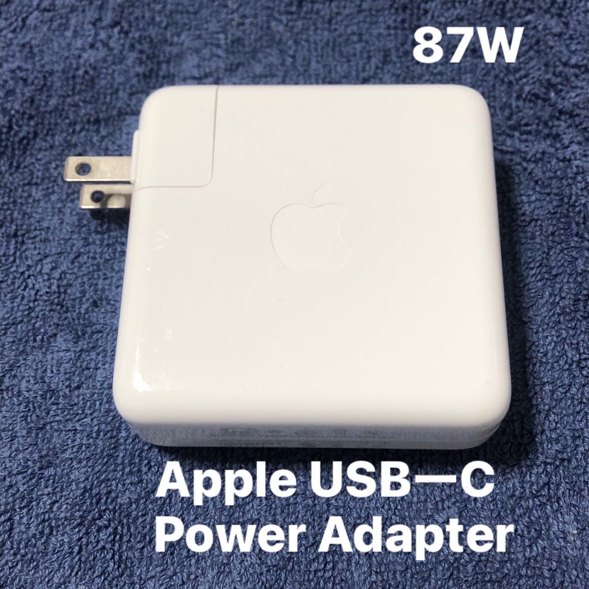 87W Apple USB-C Power Adapter ACアダプター A1719【中古】②