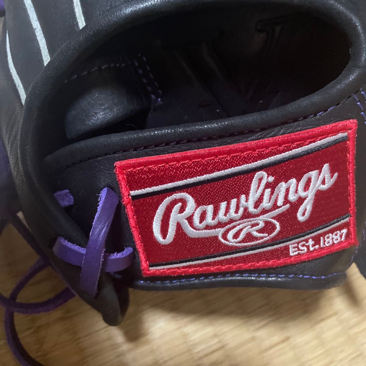 新品！ローリングス　ソフトボール　女子　部活　グローブ　ブラック　内野手 Rawlings