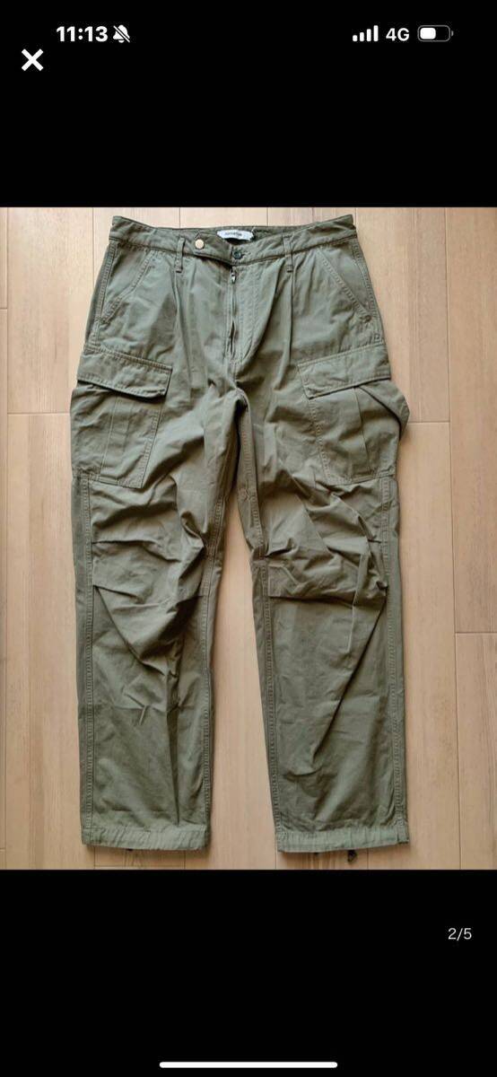 美中古品 39TH nonnative SOLDIER 6P EASY PANTS COTTON RIPSTOP OVERDYED 40TH 21AW 41ST 22SS 42ND 22AW 23SS 23AW 