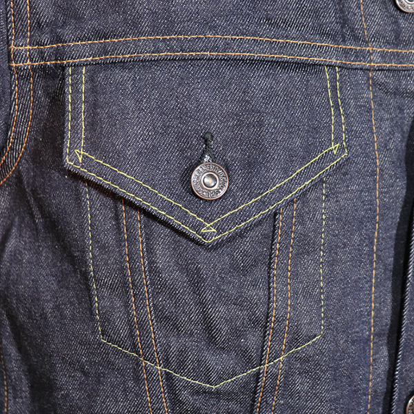 40【L】SUGAR CANE シュガーケーン 14.25oz. DENIM JACKET 1962 MODEL デニムジャケット Ｇジャン サード SC12962 東洋エンタープライズ_画像6