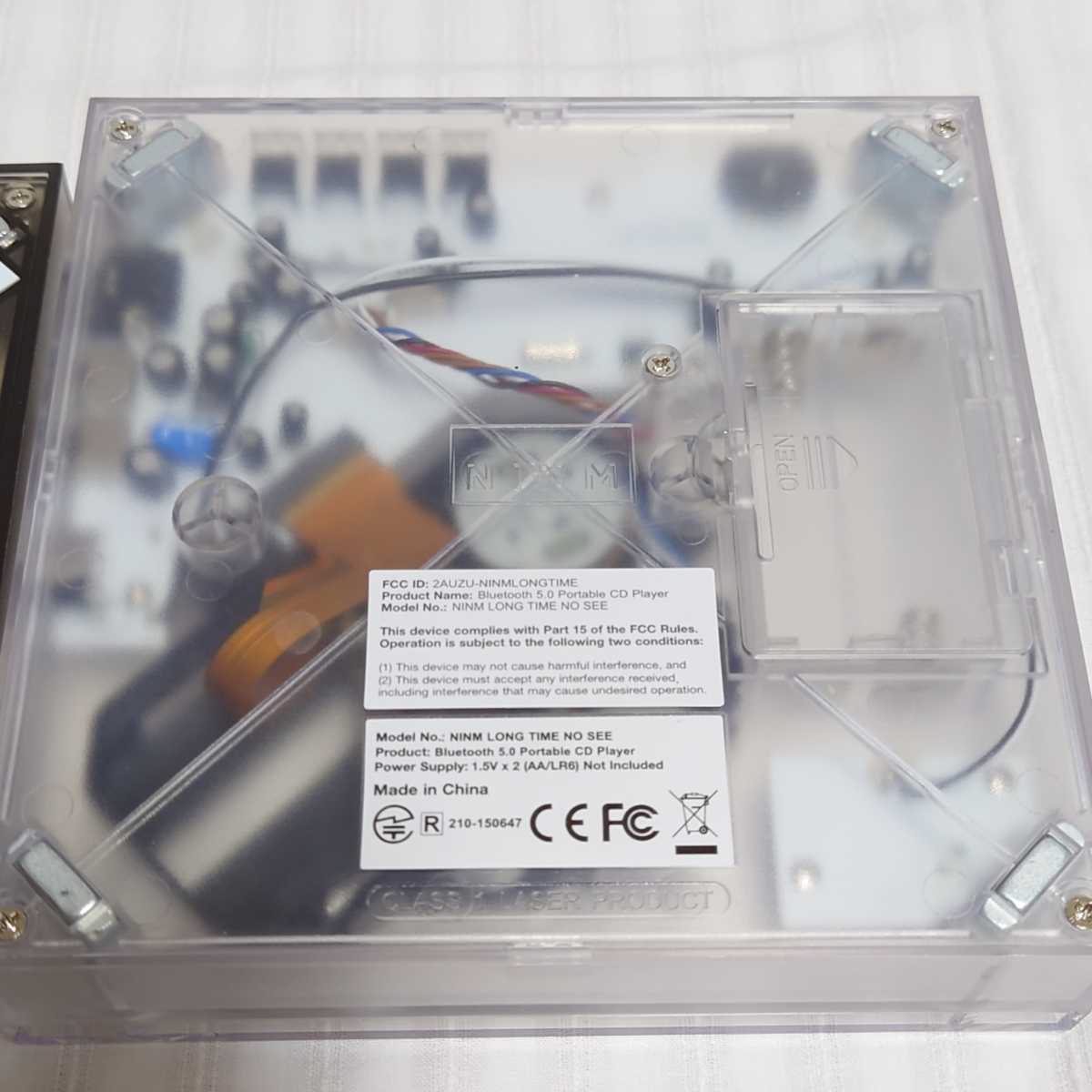 Yahoo!オークション - 【美品】NINM Lab ポータブルCDプレイヤー Yahoo!オークション - 【美品】NINM Lab ポータブルCDプレイヤー