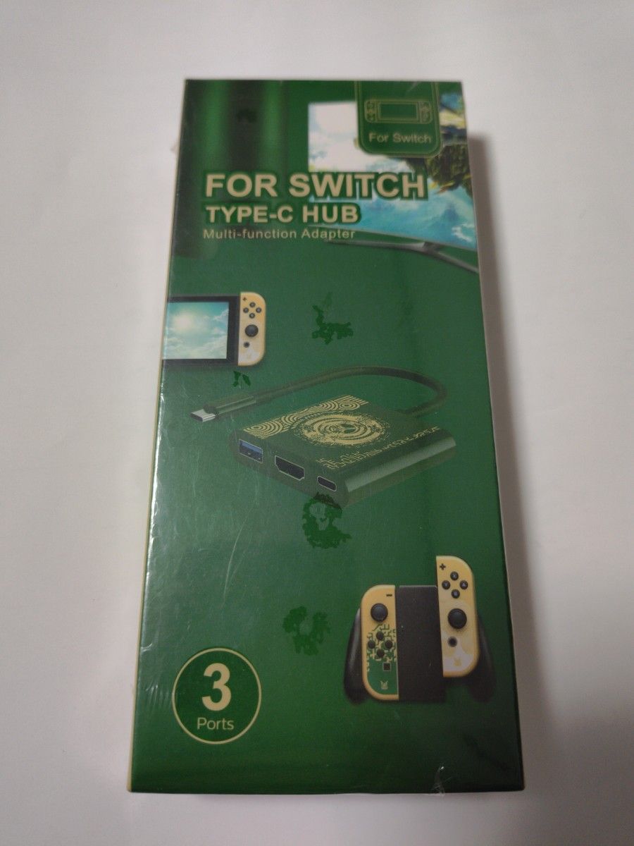 【Switch】USB HDMI PD 3WAYモバイルドック（グリーン）新品未使用