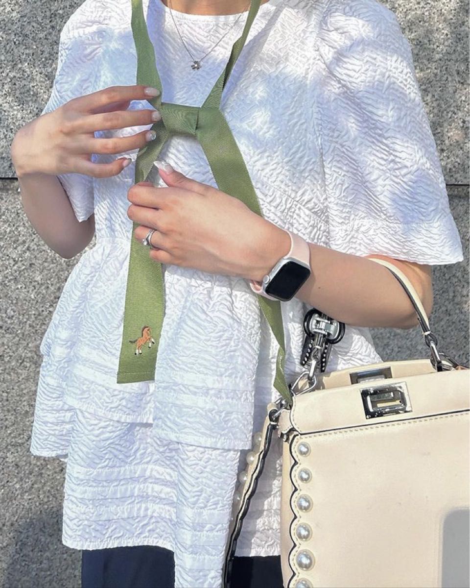 トップス Bibiy. FIORE PUFF BLOUSE 最終下げ ラスト1点 Bibiy FIORE PUFF BLOUSE|Yahoo!フリマ(旧