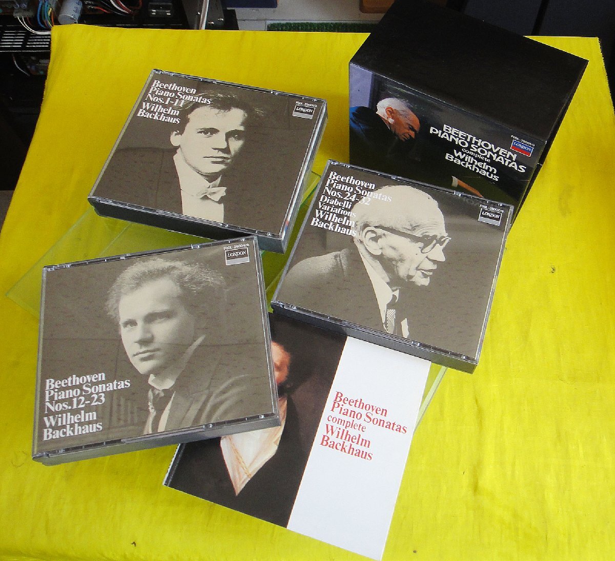 CD/LONDON ウィルヘルム・バックハウス ：ベートーヴェン 『ピアノ・ソナタ全集/10枚組』の画像4