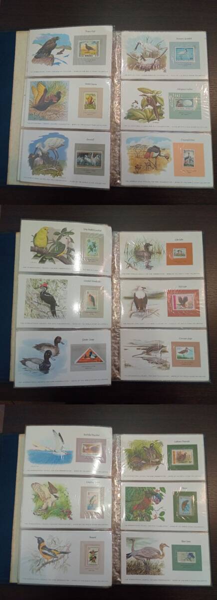 #1605Z【外国切手/Birds of the World Stamp Collection/保管品】国際鳥類保護会議 世界の鳥類切手コレクション アルバム 中古品 現状渡し_画像3