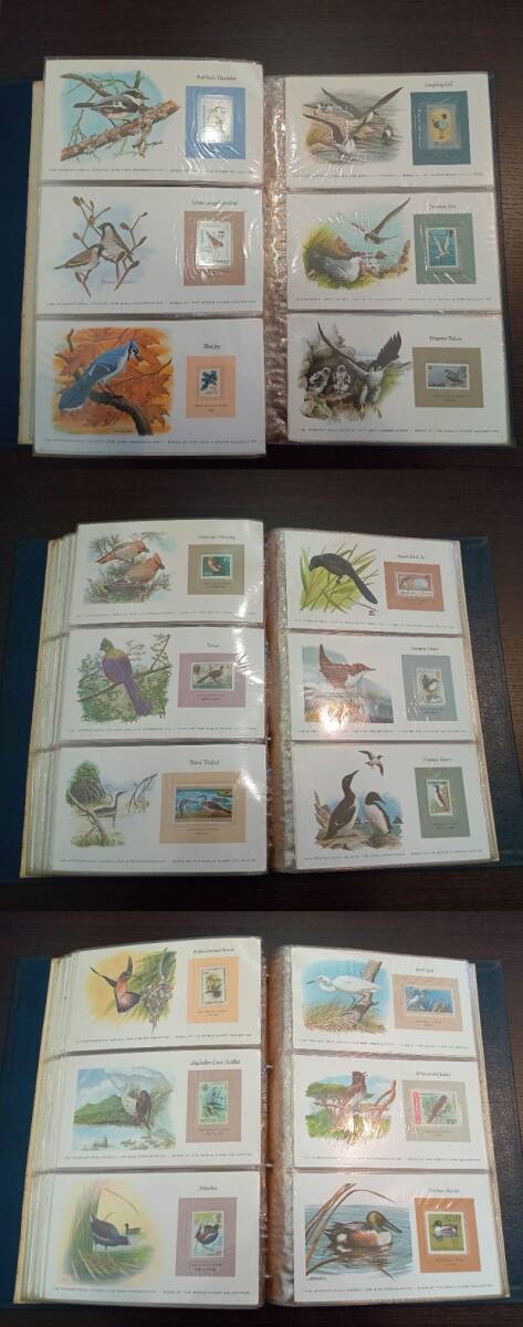 #1605Z【外国切手/Birds of the World Stamp Collection/保管品】国際鳥類保護会議 世界の鳥類切手コレクション アルバム 中古品 現状渡し_画像4