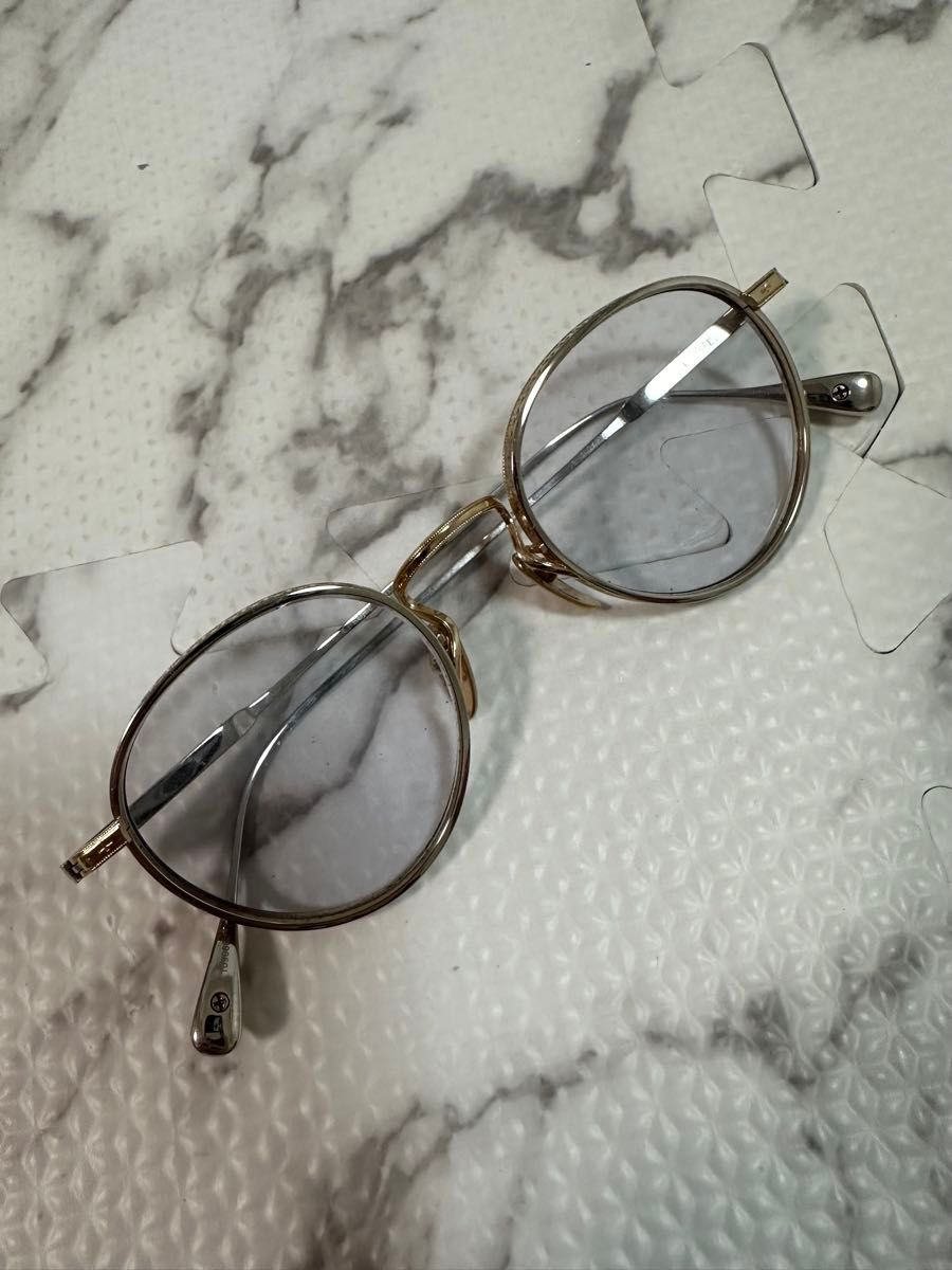 CHROME HEARTS クロムハーツ THICK CHラウンド メタルフレーム CHROME HEARTS クロムハーツ THICK CHラウンド メタルフレーム