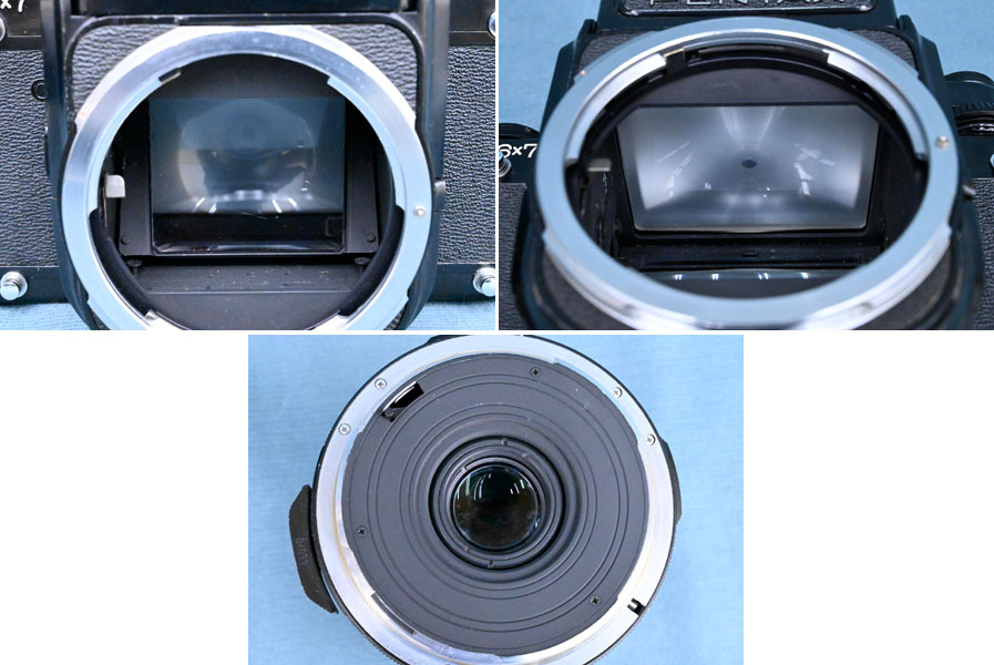 IO2516 アサヒ ペンタックス ASAHI PENTAX 6×7 前期型 中判カメラ 6×7 写真のレンズ付き_画像6