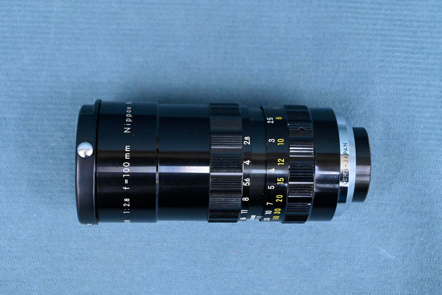 IO2528 マニア所有品 Nikon ニコン Cine-NIKKOR 1：2.8 f=100mm レンズ Nippon Kogaku Japan