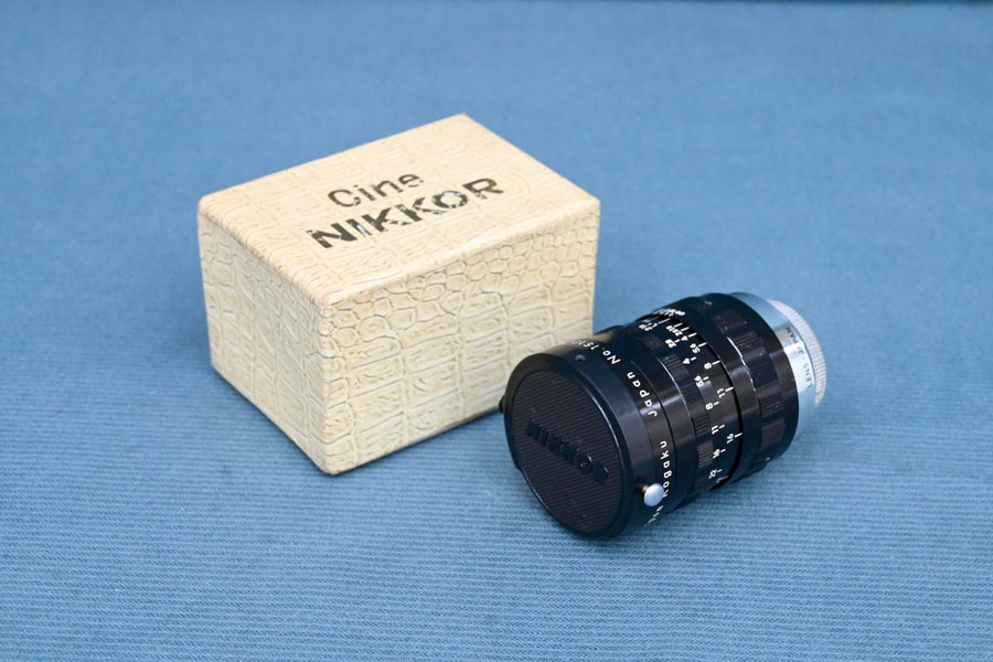 IO2529 любитель владение товар Nikon Nikon Cine-NIKKOR 1:1.8 f=13mm линзы Nippon Kogaku Japan