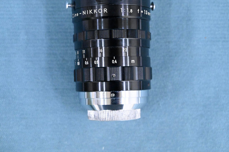 IO2529 マニア所有品 Nikon ニコン Cine-NIKKOR 1：1.8 f=13mm レンズ Nippon Kogaku Japan_画像10