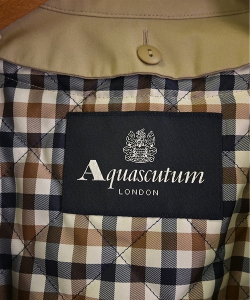 AQUASCUTUM trench coat lady's Aquascutum used old clothes 