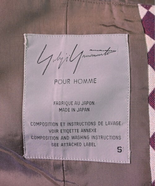 yohji yamamoto POUR HOMME テーラードジャケット メンズ ヨウジヤマモトプールオム 中古　古着_画像3