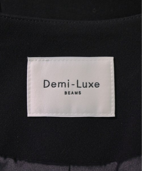 Demi-Luxe BEAMS ノーカラージャケット レディース デミルクスビームス 中古　古着_画像3