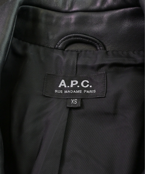 A.P.C. ライダース メンズ アーペーセー 中古　古着_画像3