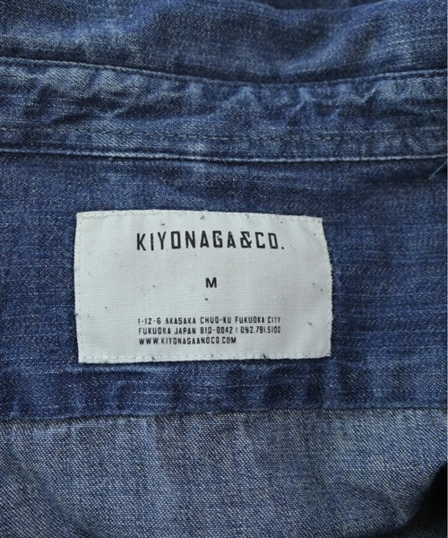 KIYONAGA&CO. カジュアルシャツ メンズ キヨナガアンドコー 中古　古着_画像3