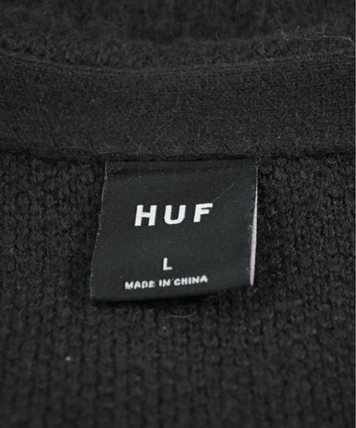 HUF カーディガン メンズ ハフ 中古　古着_画像3