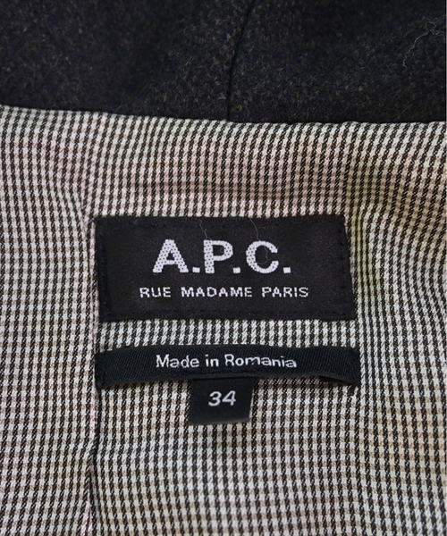 A.P.C. ステンカラーコート メンズ アーペーセー 中古　古着_画像3