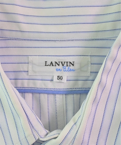 LANVIN en bleu カジュアルシャツ メンズ ランバンオンブルー 中古　古着_画像3