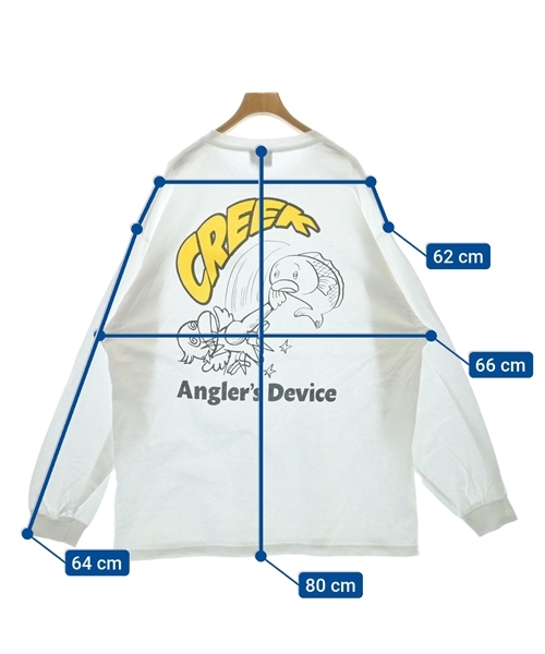 Creek Angler's Device Tシャツ・カットソー メンズ クリークアングラーズデバイス 中古　古着_画像6