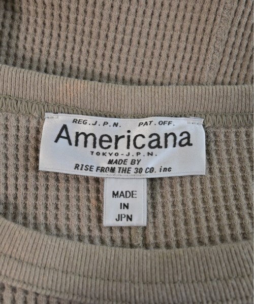 Americana Tシャツ・カットソー レディース アメリカーナ 中古　古着_画像3